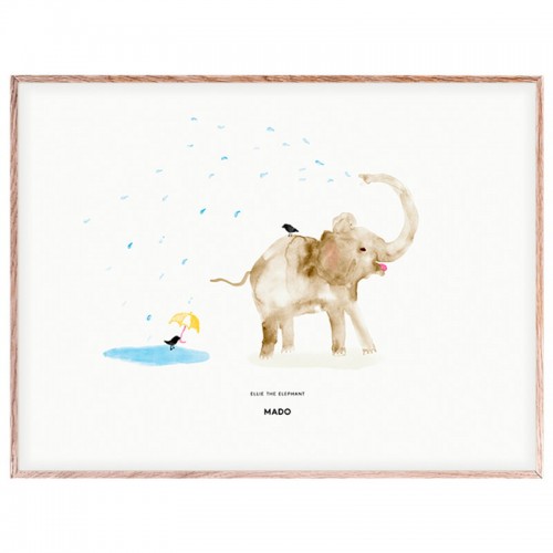 MADO 마도 Ellie the 코끼리 poster 40 x 30 cm DOM1131