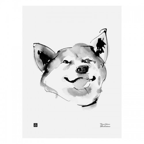 TEEMU JARVI ILLUSTRATIONS TE에뮤 Happy poster 30 x 40 cm TJ6430065512967