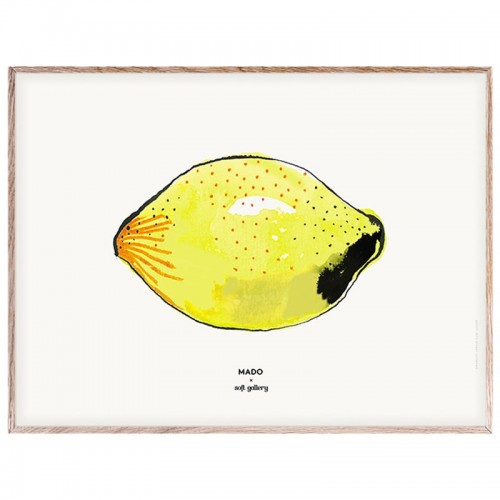 MADO 마도 Lemon poster 40 x 30 cm DOM2114