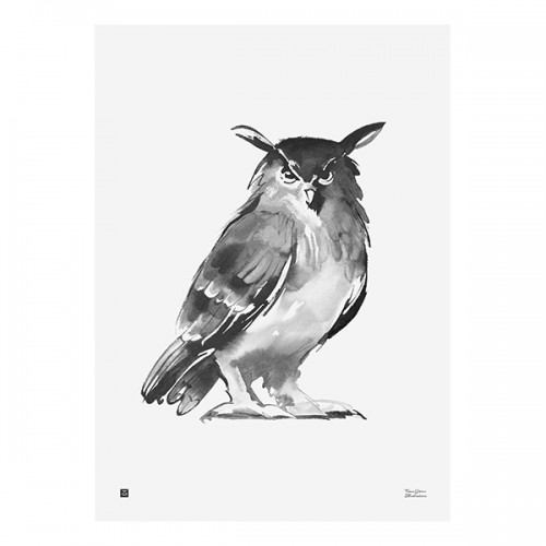 TEEMU JARVI ILLUSTRATIONS TE에뮤 아워 poster 50 x 70 cm TJPoFG-EO1