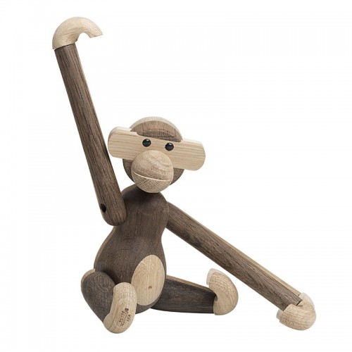 KAY BOJESEN 카이보예센 Wooden Monkey small 스모크 oak RD39257