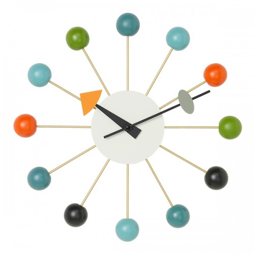 VITRA 볼 클락 multicolour Vitra Ball Clock  multicolour 08826