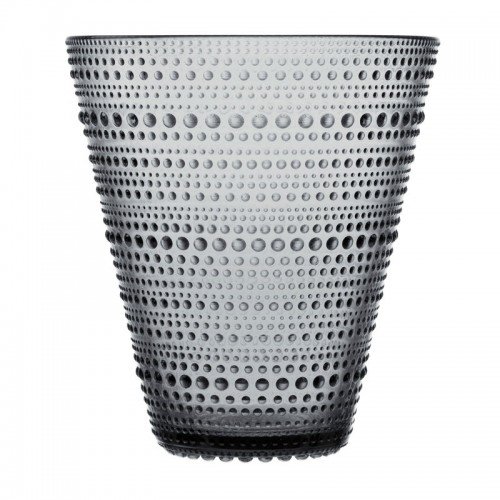 IITTALA 이딸라 Kastehelmi 화병 꽃병 154 mm grey II1025721