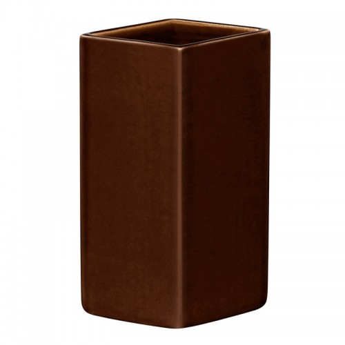 IITTALA 이딸라 Ruutu 세라믹 화병 꽃병 180 mm brown II1051701