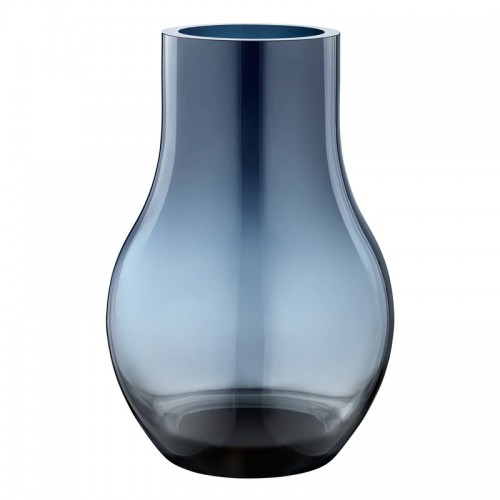 GEORG JENSEN 조지젠슨 Cafu 화병 꽃병 M 블루 글라스 GJ3586354