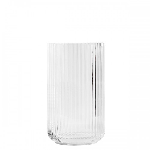 LYNGBY PORCELAIN 링비포슬린 글라스 화병 꽃병 25 cm clear LB201091
