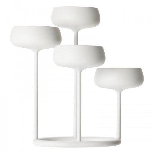 IITTALA 이딸라 Nappula candelabra 화이트 II1024745