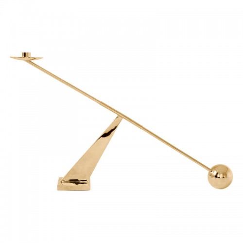 MENU Interconnect 캔들홀더 폴리시 브라스 MENU Interconnect candle holder  polished brass 08302