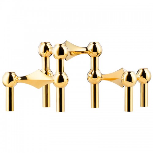 STOFF COPENHAGEN 스토프 Nagel 캔들 홀더 set of 3 브라스 STOFF Copenhagen STOFF Nagel candleholder  set of 3  brass 08298