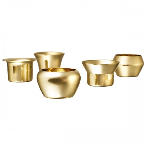 SKULTUNA 스컬투나 Kin tealight set of 5 브라스 SL763
