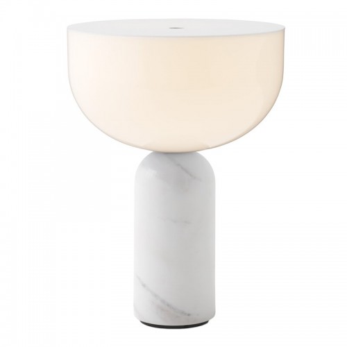 NEW WORKS 뉴 웍스 Kizu 포터블 테이블조명 화이트 marble NW21710