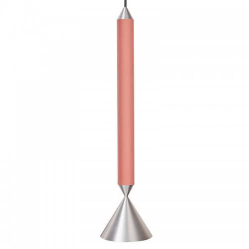 PHOLC 폴크 Apollo 39 펜던트 coral 핑크 - polished aluminium PH392114AL