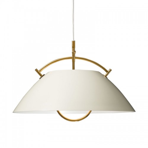 Pandul Wegner 펜던트 화이트 - 골드 PAN-L037HG