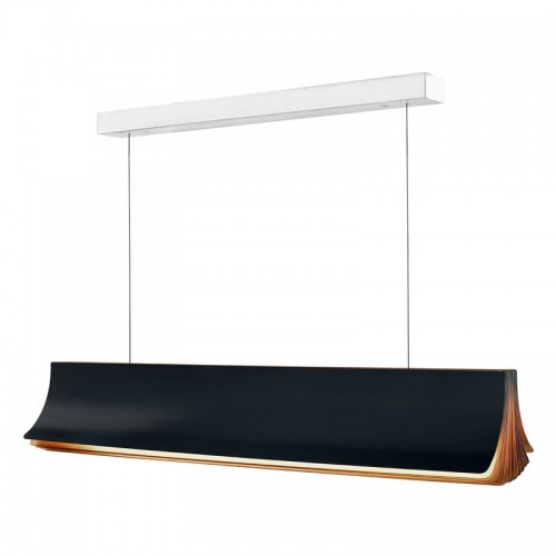 DCWU00E9DITIONS Respiro 900 서스펜션/펜던트 조명/식탁등 블랙 - 골드 DCWu00e9ditions Respiro 900 pendant lamp  black - gold 05649
