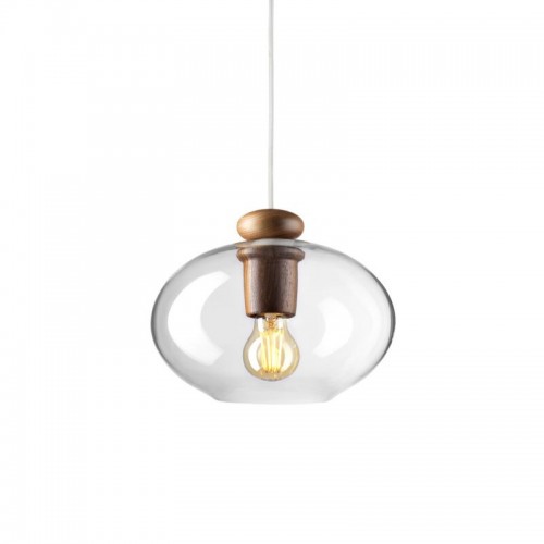 FDB MOEBLER 모블러 U2 Hiti 펜던트 walnut - clear 글라스 FDBU2L33110011