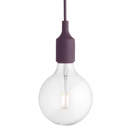 MUUTO 무토 E27 LED 펜던트 burgundy without canopy MU05291