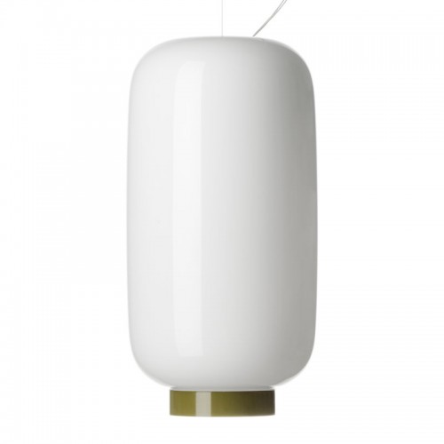 FOSCARINI 포스카리니 Chouchin Reverse 2 펜던트 화이트 - 그린 FC210072E-04