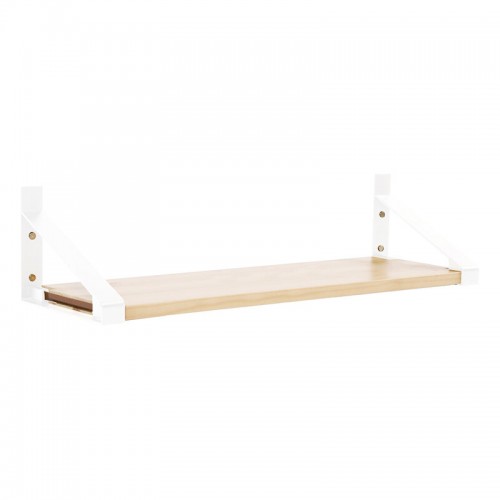 Lundia Classic wall shelf 80 x 30 cm 화이트 - 네츄럴 LUA5675