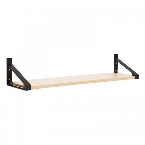 Lundia Classic wall shelf 120 x 30 cm 블랙 - 네츄럴 LUA5694
