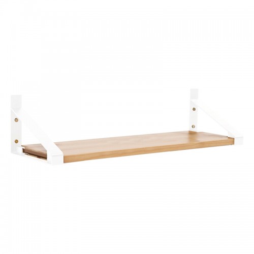 Lundia Classic wall shelf 80 x 30 cm 화이트 - brown LUA5677