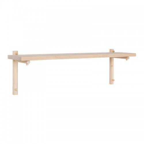 Verso Design Tikas wall shelf 19 x 80 cm birch VDWTS2-00