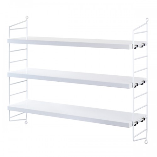 STRING FURNITURE 스트링 Pocket shelf 화이트 AK211136