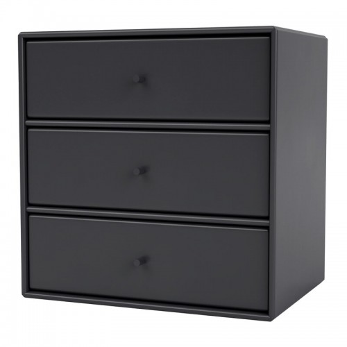 MONTANA FURNITURE 몬타나 Mini module with 3 drawers 04 앤트러사이트 MON1007-04