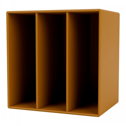 MONTANA FURNITURE 몬타나 Mini module with vertical divisions 142 Amber MON1104-142