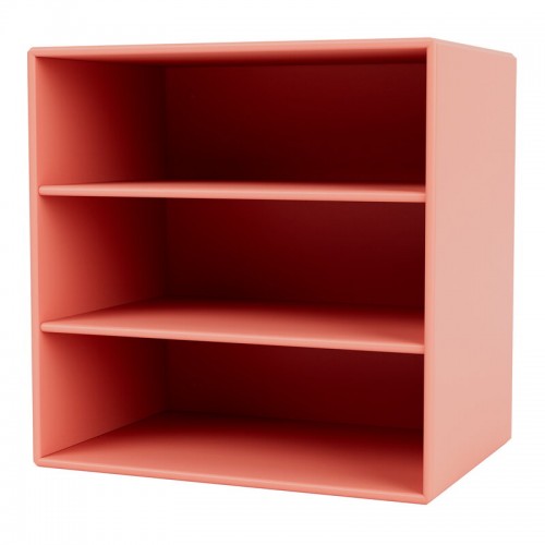 MONTANA FURNITURE 몬타나 Mini module with horizontal shelves 151 Rhubarb MON1004-151