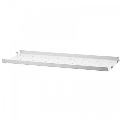 STRING FURNITURE 스트링 아웃도어 shelf 58 x 20 cm low galvanized AK211427