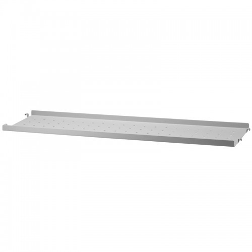 STRING FURNITURE 스트링 metal shelf 20 cm low grey AK211391