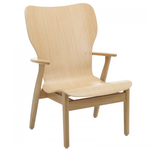 ARTEK 도무스 라운지체어 래커 oak Artek Domus lounge chair  lacquered oak 03984