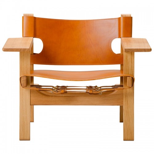 FREDERICIA 프레데리시아 The Spanish 의자 코냑 leather - oiled oak FRE2226-CO-OO