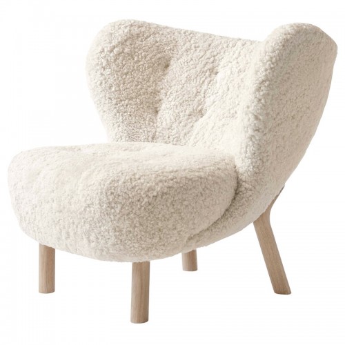 &TRADITION 앤트레디션 Little Petra lounge 의자 문LIGHT sheepskin - oak TR69113205
