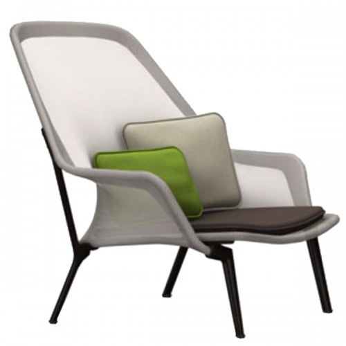 VITRA 슬로우 체어 브라운/CREAM - 초콜렛 Vitra Slow Chair  brown/cream - chocolate 03801