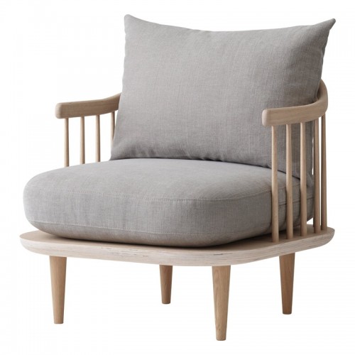 &TRADITION 앤트레디션 Fly SC10 lounge 의자 화이트 oiled oak - Hot Madison 094 TR65173001