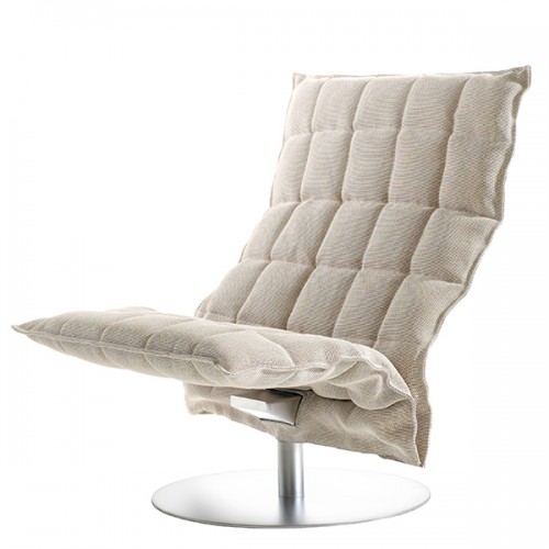 Woodnotes K 의자 swivel base wide STONE/화이트 WN46005-256151
