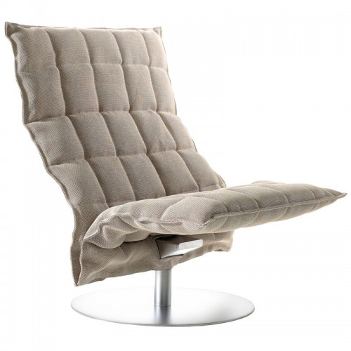 Woodnotes K 의자 swivel base wide STONE/블랙 WN46005-256159