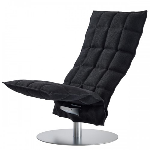 Woodnotes K 의자 swivel base narrow 블랙 WN46007-25699