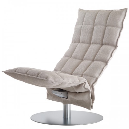Woodnotes K 의자 swivel base narrow STONE/화이트 WN46007-256151
