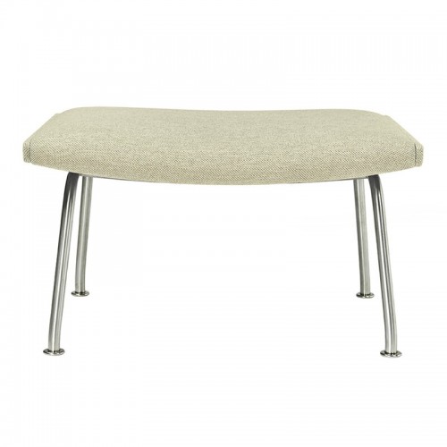 CARL HANSEN & SOEN 칼한센앤선 CH446 Wing FOOT스톨 스테인리스 스틸 - beige CHS-CH446-SS-HR-MODE014