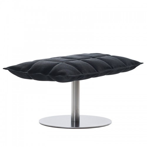 Woodnotes K ottoman wide base 접시 블랙 WN46015-25699