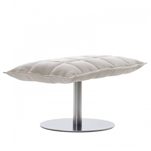 Woodnotes K ottoman wide base 접시 STONE/화이트 WN46015-256151