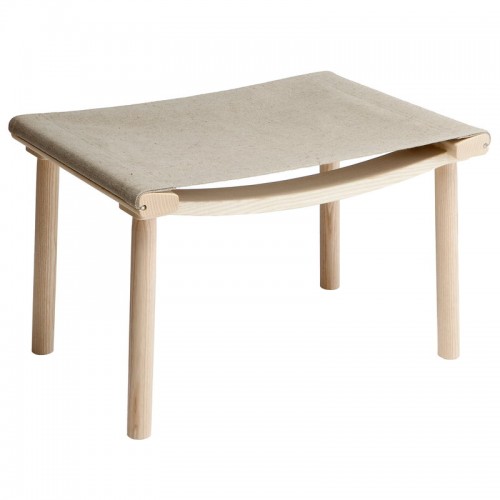 Nikari December ottoman ash - 린넨 캔버스 NI-DEC-XLOT-AC