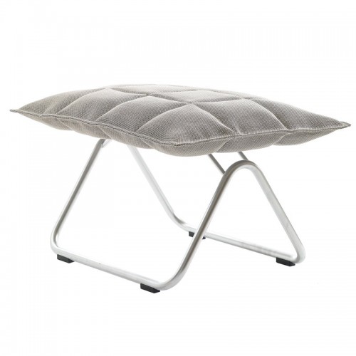 Woodnotes K ottoman narrow 크롬 tubular STONE/블랙 WN46013-256159