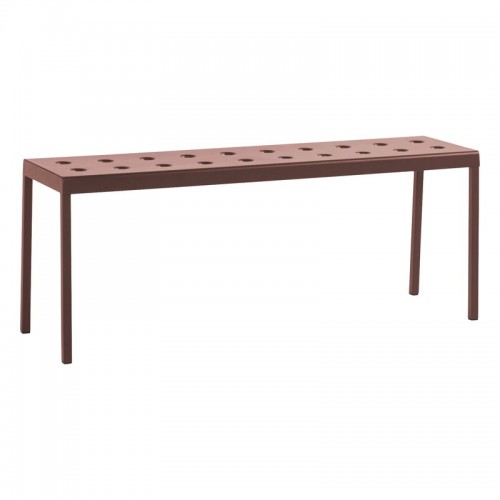 HAY 헤이 Balcony bench 119 5 cm iron red HA943971-130