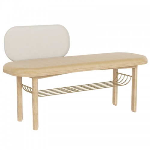 HARTOE 할토 Eustache bench oak - camel beige HO12010722334-12010722337