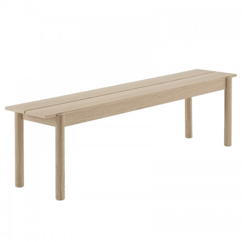 MUUTO 무토 Linear Wood bench 170 x 34 cm oak MU30920