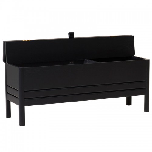 FORM & REFINE 폼앤리파인 A Line storage bench 111 cm 블랙 stained oak FAR2136