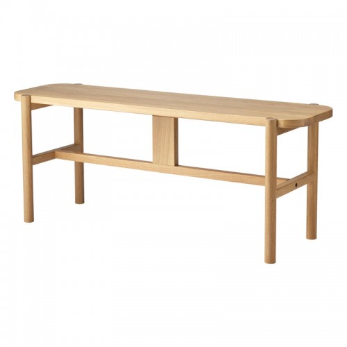 FDB MOEBLER 모블러 J177 Havneholmen bench 래커 oak FDBJ177300110